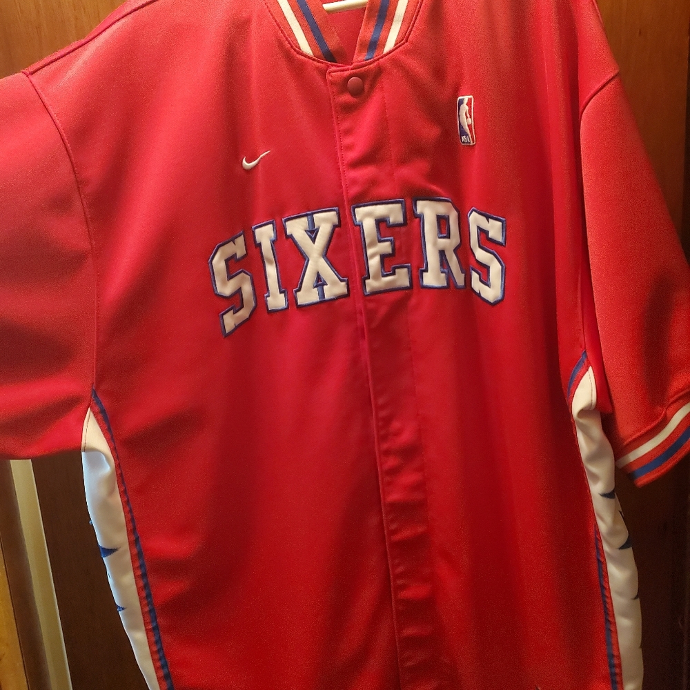 XXL Philadelphia 76ers warmup top
